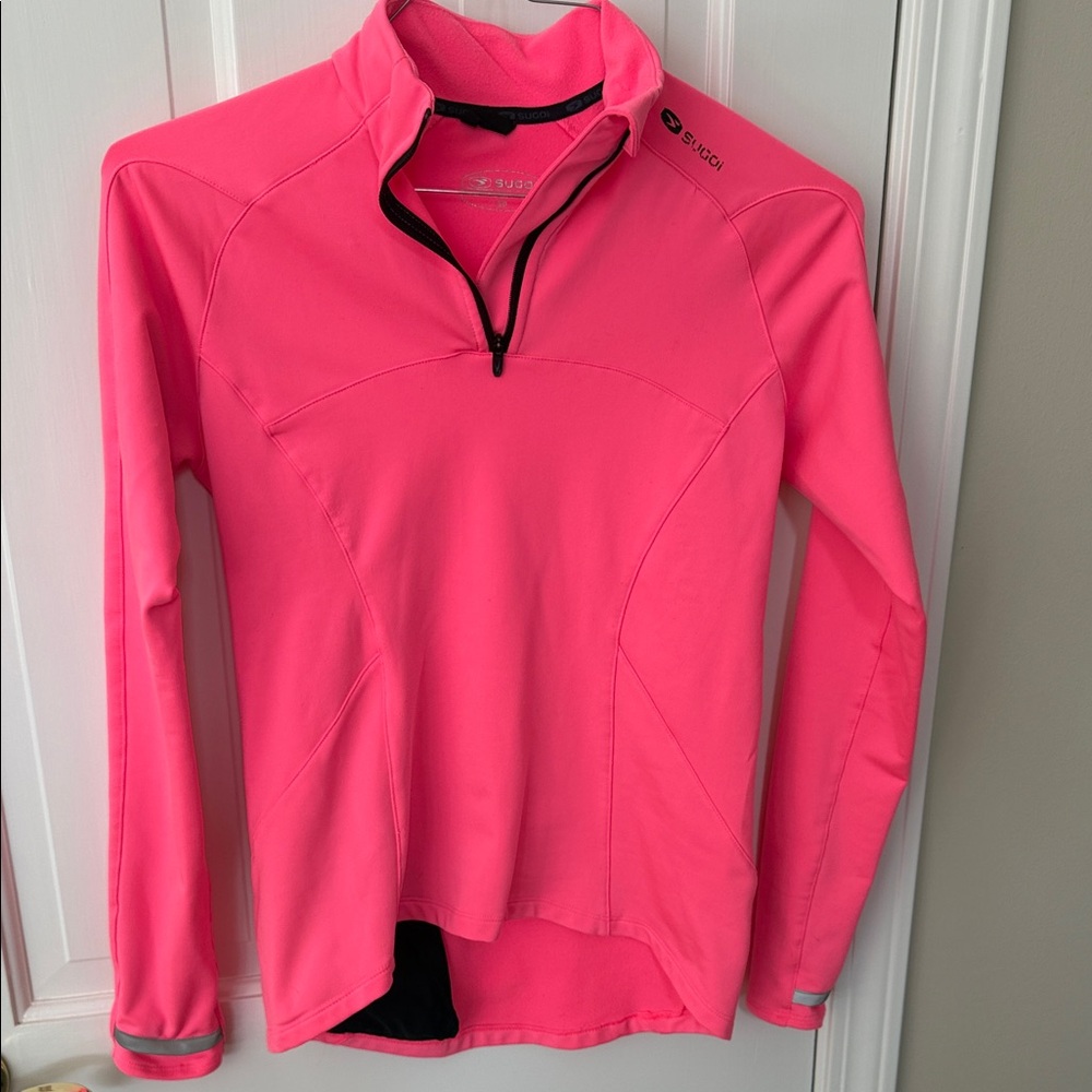 Sugoi Neon Pink Activewear Top